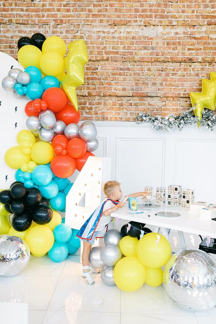 Kara's Party Ideas Superhero Birthday Party | Kara's Party Ideas