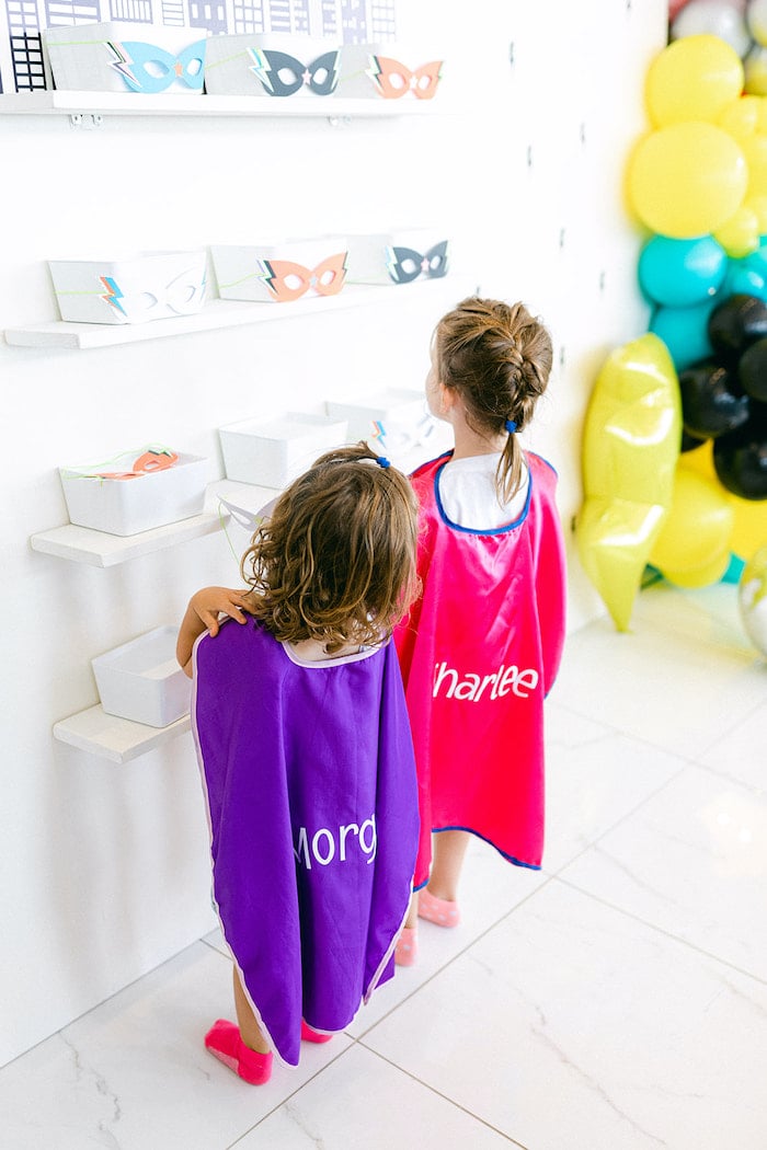 Kara's Party Ideas Superhero Birthday Party | Kara's Party Ideas