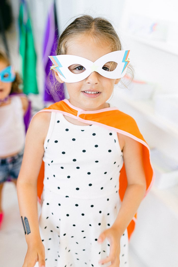 Kara's Party Ideas Superhero Birthday Party | Kara's Party Ideas
