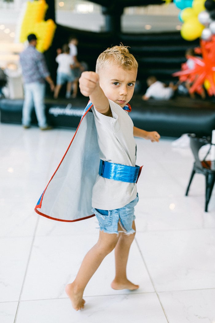 Kara's Party Ideas Superhero Birthday Party | Kara's Party Ideas