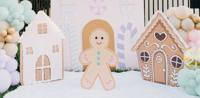 Oh snap gingerbread Christmas party on Kara's Party Ideas | KarasPartyIdeas.com