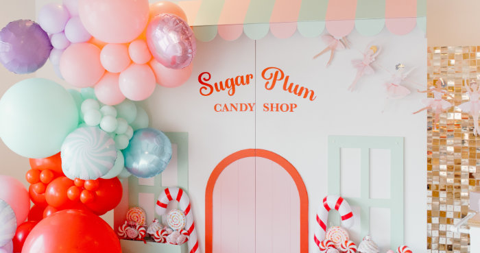 Sugar Plum Fairy Party on Kara's Party Ideas | KarasPartyIdeas.com