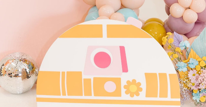 Disco Star Wars Birthday Party on Kara's Party Ideas | KarasPartyIdeas.com