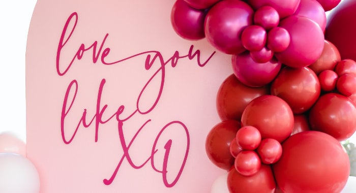 Vibrant Galentine’s valentines party on Kara's Party Ideas | KarasPartyIdeas.com