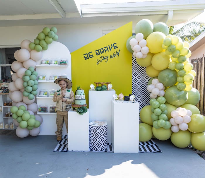 Brave Wilderness Birthday Party on Kara's Party Ideas | KarasPartyIdeas.com