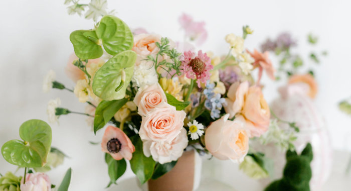 Floral Easter Party on Kara's Party Ideas | KarasPartyIdeas.com