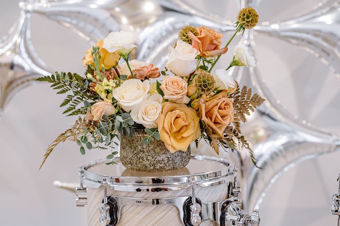 Rhythm Music Themed 1st Birthday on Kara's Party Ideas | KarasPartyIdeas.com