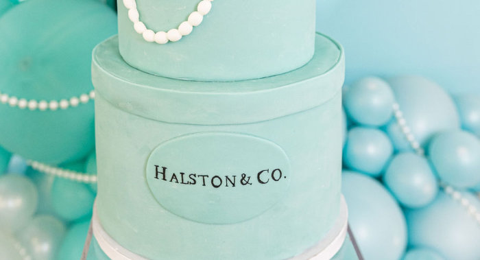 Tiffany & Co Themed Bday Party on Kara's Party Ideas | KarasPartyIdeas.com