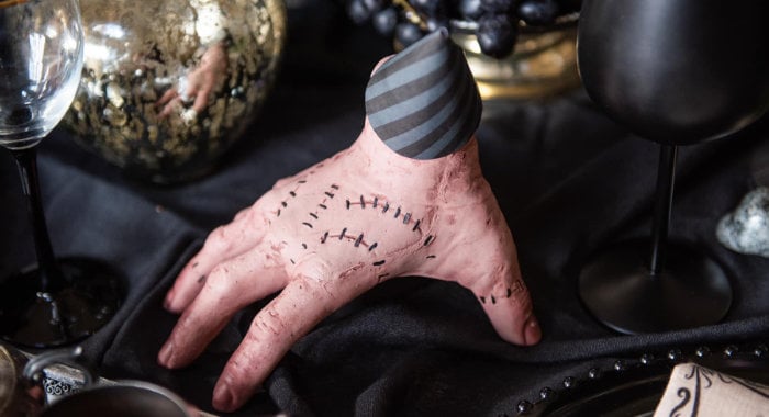 Wednesday Addams-inspired Party on Kara's Party Ideas | KarasPartyIdeas.com