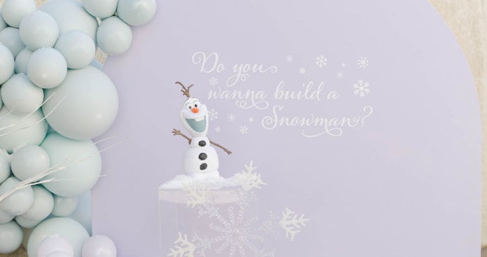 Modern Frozen Party on Kara's Party Ideas | KarasPartyIdeas.com