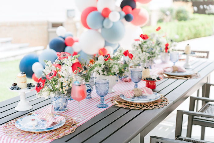 4th of July Soirée on Kara's Party Ideas | KarasPartyIdeas.com