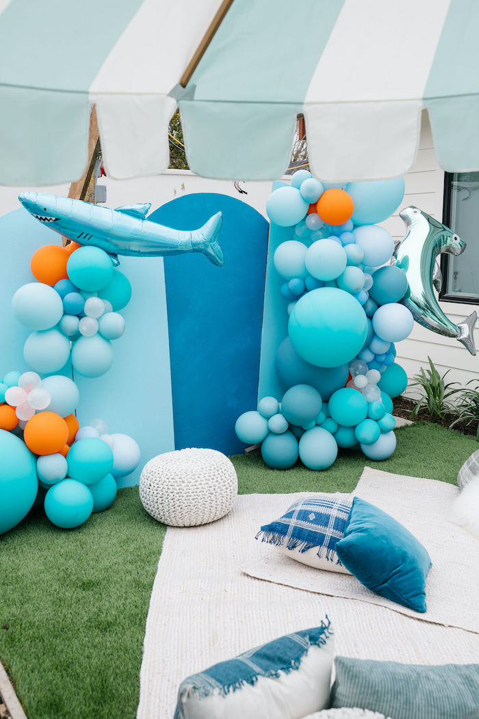 Kara's Party Ideas Henry's Under the Sea 1st Birthday | Kara's Party Ideas