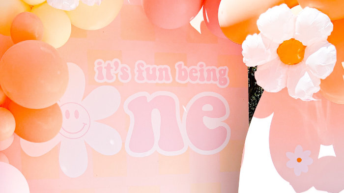 It's Fun Being One Party on Kara's Party Ideas | KarasPartyIdeas.com