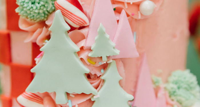 Modern Checkered Christmas Party on Kara's Party Ideas | KarasPartyIdeas.com