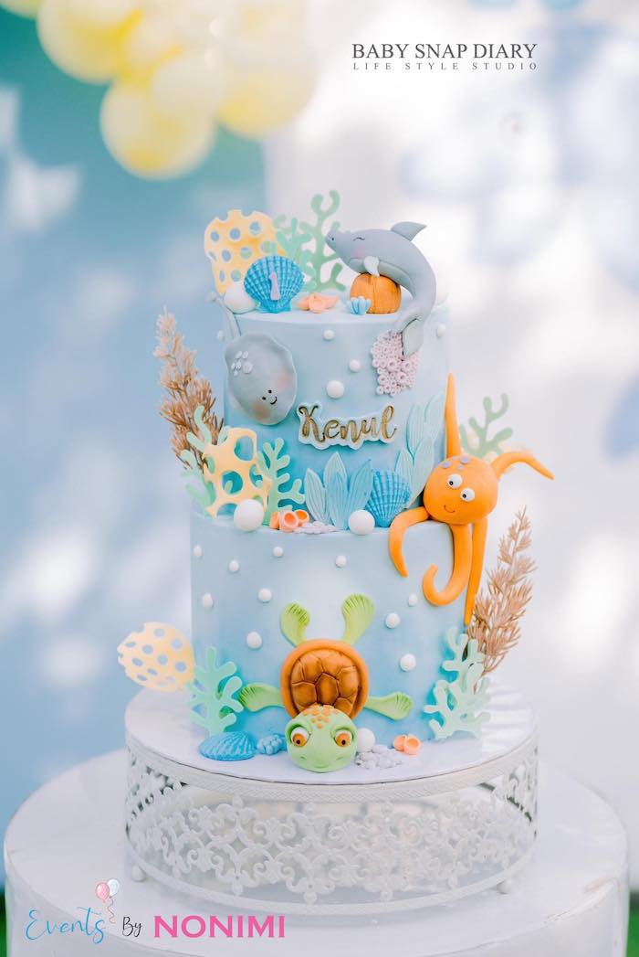 Kara's Party Ideas Ocean Party | Kara's Party Ideas