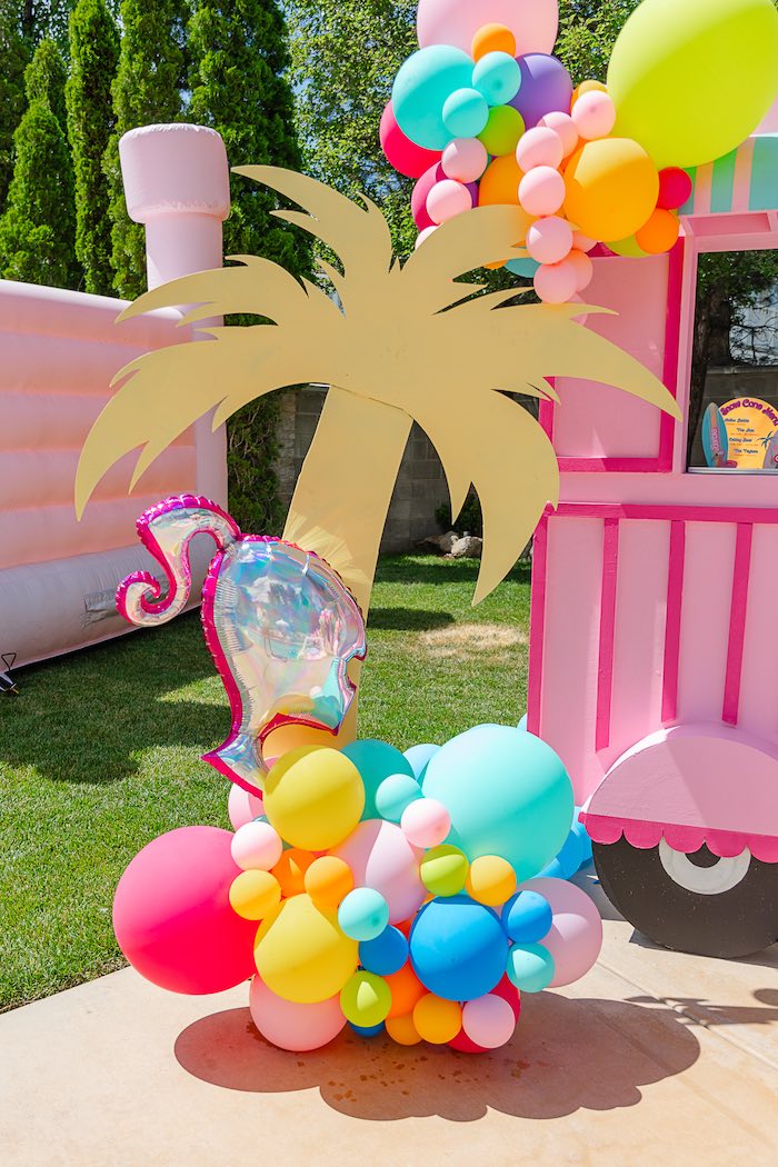 Kara's Party Ideas Barbie Pool Party