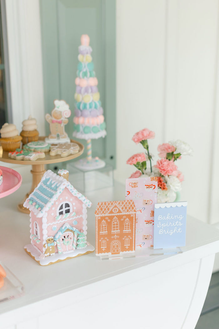 Kara's Party Ideas Baking Spirits Bright Christmas Party | Kara's Party ...