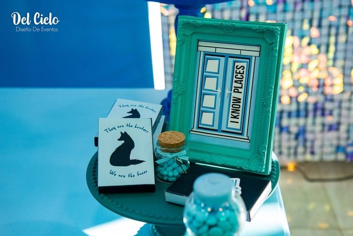 I Know Places framed sign and Taylor Swift lyric favors