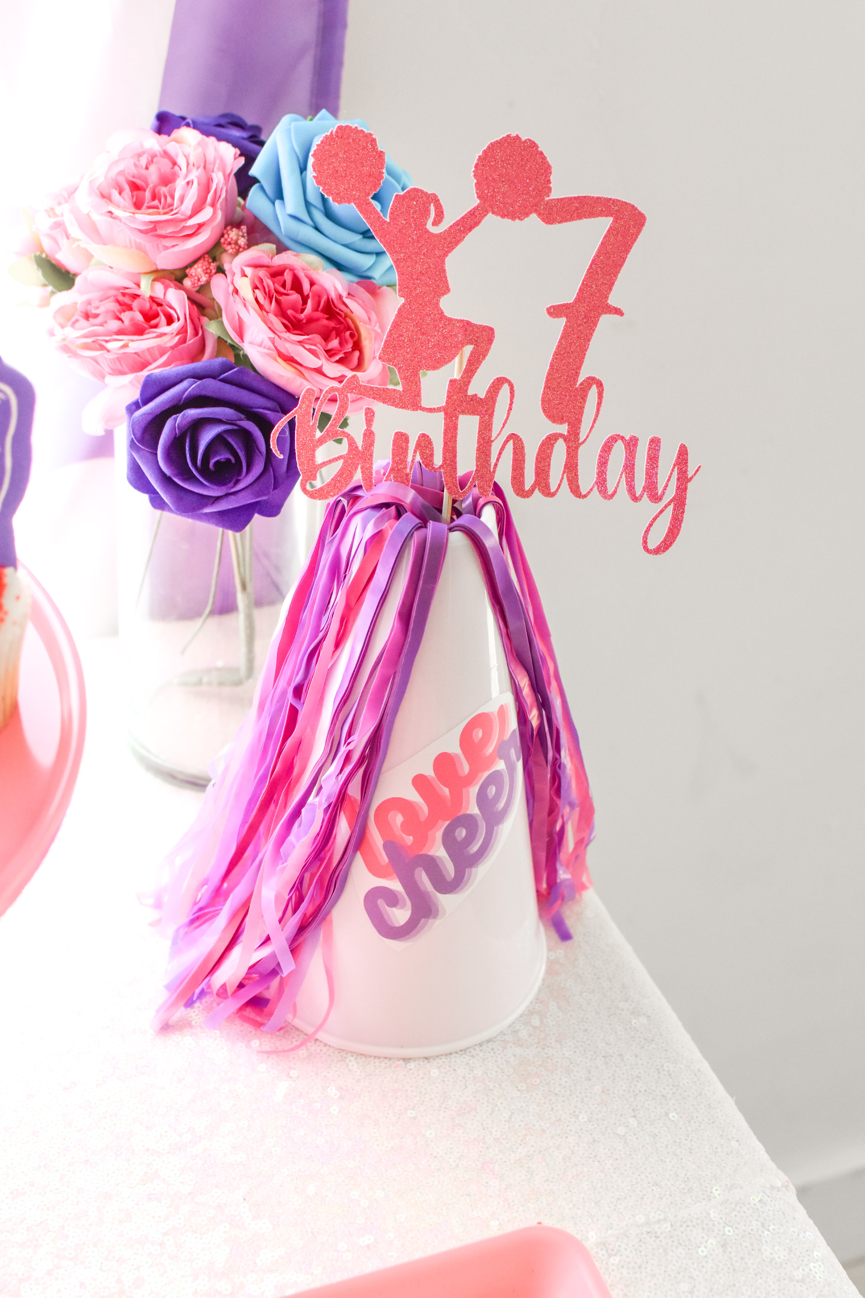 Cheerleading-Cheerleader-Cheer-Themed-Birthday-Party-by-Karas-Party-Ideas-019